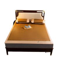 奥特佳（ORTEGA） JF100016 艾草驱蚊凉席三件套 床单:180*200cm 枕套：48*74cm*2 (单位: 套)黄色