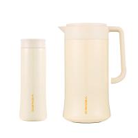 VENES FC218T家居壶套装保温壶1300ml+保温杯350mL（单位：套） 奶油白