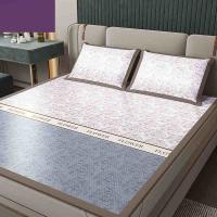 奥特佳（ORTEGA） JF100019 海洋冰感凉席三件套 床单:180*200cm 枕套：48*74cm*2 (单位: 套)颜色随机