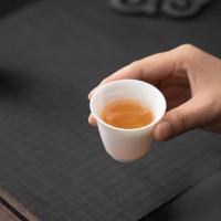 苏氏陶瓷（SUSHI CERAMICS）羊脂玉瓷聚香三才盖碗两杯小套装 3件套 礼盒装（单位：盒）
