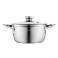 nolte HMD-9817  锦华不锈钢汤锅20cm  （单位：个）银色