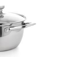 nolte HMD-9817  锦华不锈钢汤锅20cm  （单位：个）银色