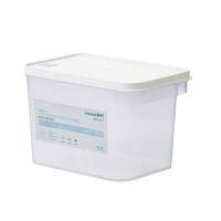 茶花（CHAHUA） 抗菌密封不漏水 保鲜盒 5.1L 白色（单位：个）