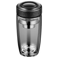 艾逸瑶选 逸生活绅士双层玻璃杯400ML CJ-21052（单位：个）