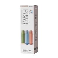 孔雀 保温杯(弹盖吸管杯） 316不锈钢 DPA-55 550ml (单位:个) 晴雪白