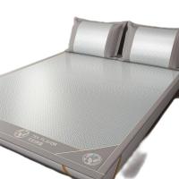 奥特佳（ORTEGA） JF100017 天然茶香凉席三件套 枕套：48*74cm*2 床单：150*200cm*1 (单位: 套)