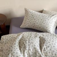 奥特佳（ORTEGA） 绉纱四件套 001-010012 枕套:48cm*74cm*2 被套:200cm*230cm床单:250cm*250cm (单位:套) 花色