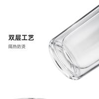 WORLD KITCHEN WK-JSSC2/KZ/JY 晶奢双层玻璃杯两件组220ml*2（单位：套）透明色
