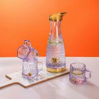 贝格帝HMCX-5花漫朝熙水具5件套壶1000ml杯200ml*4（单位：套）紫色