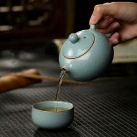 贝格帝BGD-BH03冰花一壶两杯套组壶180ml杯20ml*2（单位：套）天青色