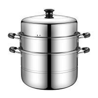 拜格（BAYCO） BG1307 不锈钢三层蒸锅 30cm（单位：个）