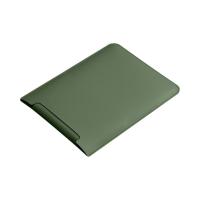 四万公里 SWD1002 电脑内胆包 翻盖式 38*27.5cm  墨绿色 适用14英寸 (单位:个)