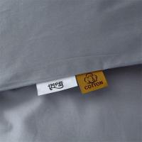 伊伊爱 TJ0KL02302068 全棉磨毛三件套 被套：150*200cm 床单：200*230cm 枕套：48*74cm*1（单位：套）蓝灰色