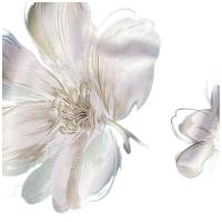 布鲁诺 BL-B04 水洗真丝夏被 花开富贵 被子 180*200cm 蓝色（单位：床）