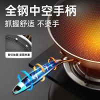 炊大皇（COOKER KING）CG30CJ  多层钢蜂窝炒锅不粘锅  30cm （单位：个）