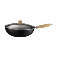 栢士德（BYSTON） BST-088D 康福斯炒锅 锅具 32CM 黑色（单位：个）