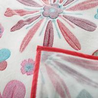 启韵星 花花世界 雪花绒毛毯 100*150cm（单位：条）