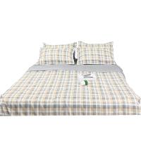 洁丽雅（grace） CP1460彩绘格 床品四件套 被套200*230cm 床单230*230cm 枕套48*74cm*2（单位：套）