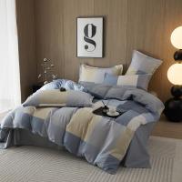 雅鹿全棉四件套布洛尼-灰YLTJ066被套200*230cm*1床单230*230cm*1枕套48*74cm*2（单位:套）