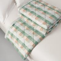 喜芙妮（SOFTNIE）XF-B2502  芙瑶水洗夏被 150*200cm （单位：床）白绿色