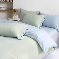 金丝莉（KINTHERI） 蓝色安逸四件套 YJ653 被套200*230cm床单240*250cm枕套48*74cm*2 (单位:套)