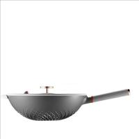 炊大皇（COOKER KING）CG32JN-X 节能微压炒锅带盖 32cm（单位：个）