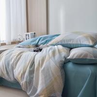 红豆 HDTJ25240021 爱家套件四件套-格调 被套200×230cm×1 床单230×245cm×1 枕套48×74cm×2（单位：套）