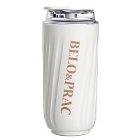 贝洛可（BELO&PRAC）  BK229 斜杠青年时尚咖啡杯保温杯 350ml (单位: 个)