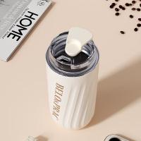 贝洛可（BELO&PRAC）  BK229 斜杠青年时尚咖啡杯保温杯 350ml (单位: 个)