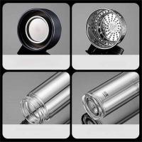 明霞 MXJD8013-ST-360 玻璃杯 360ml (单位: 个)黑色