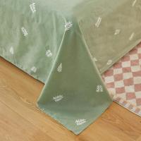 红蜻蜓 HQT-1027DZ 春光绿叶时尚全棉四件套（被套200*230cm+床单230*245cm+枕套48*74cm*2个）（单位:套）