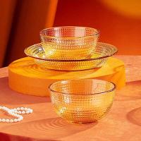 佰乐扣（BAILOCK） 玻璃餐具 四件套 碟子196mm*2+小碗460ml*2 (单位: 套)