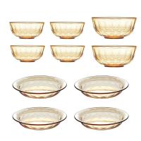 荣事达（Royalstar） RSD-LJ12LP 精品餐具十二件套 小碗460ml*4 杯260ml*4 盘196mm*2 大碗1000ml*2 (单位:套)