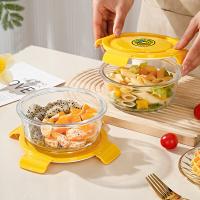 欧赐 B002-22 小黄鸭保温包保鲜盒两件套 620ml*2+饭包（单位：套）