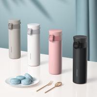 乐扣乐扣（LOCK&LOCK）LHC3240 憧憬弹跳保温杯 450ml（单位：个）灰色