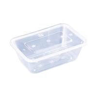 艾逸瑶选 NY-21159 一次性塑料带盖方形餐盒 1000ml 300个/箱(单位：箱)