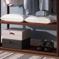臻远 ZY5052284 落地衣帽架 67*36*173cm 胡桃色 (单位:个)