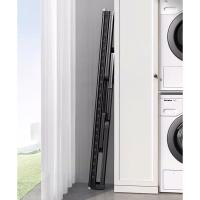 臻远 ZY5052291 铝合金伸缩凉衣杆鞋架 130-230*67*125cm 黑色 (单位:个)