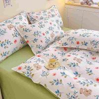 皖亭 WT-2004 米卡诺皖美暖阳棉磨毛四件套 被套:200*230CM 床单:230*245CM 枕套:48*74CM*2 (单位: 套)