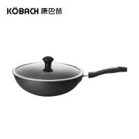康巴赫（KOBACH） CAL32A1  安德鲁炒锅 锅具 32cm 黑色（单位：个）
