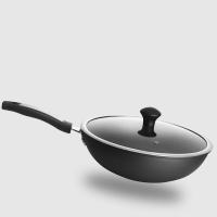 康巴赫（KOBACH） CAL32A1  安德鲁炒锅 锅具 32cm 黑色（单位：个）