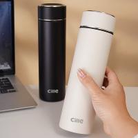 希乐（cille） LV-24716  保温杯  500ML  （单位:个） 白色/黑色 随机发货
