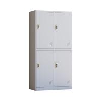 臻远 ZY5052395 员工更衣柜感应锁 90*42*180cm 白色 四门 (单位:台)