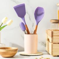nolte HMD-4001D 魅紫餐厨四件套 双面菜板+硅胶铲+硅胶夹+硅胶饭勺 （单位：套）