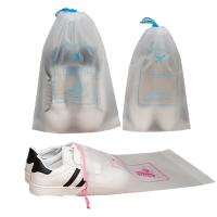 四万公里 SW7385 旅行收纳鞋袋套装 束口绳款 15个/包 中号24*35cm*5个+大号27*35cm*5个+加大号30*40cm*5个（单位：包） 蓝色+粉色