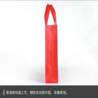 甠焓 无纺布立体竖款覆膜手提袋 可定制logo QH-DWF232250 41*30*12cm (单位:个) 颜色随机1000个起订