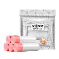 艾逸瑶选 抽拉绳垃圾袋 75只 JQ-0082 450mm*500mm；15只/卷*5卷 (单位:组)