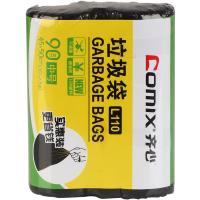 齐心（COMIX） 中号垃圾袋 L110 45*50cm 3卷/组 (单位:组) 黑色