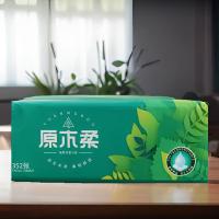 珍得劲 原木柔软包抽纸 ZDJ-7450 190mm*160mm（4层）3包/提 (单位:提)