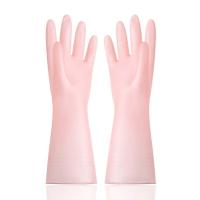 熙布集 PVC家务洗碗手套 L013 L（32cm） (单位:双) 颜色随机